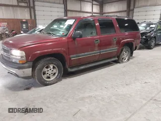 2003 Chevrolet Suburban LT with VIN 1GNFK16Z43J193565, listed as a IAAI auction lot 41683918 with 163,243 mi miles. Bid and sale history available at carsss.com. Image 2.