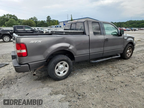 2005 Ford F-150 STX with VIN 1FTRX12W55FB32573, listed as a Copart auction lot 59602715 with 238,701 mi miles and Salvage title. Bid and sale history available at DreamBid. Image 3.