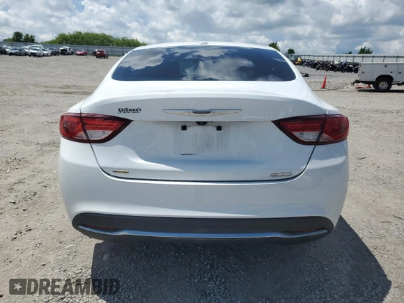 2015 Chrysler 200 Limited with VIN 1C3CCCAB4FN630478, listed as a Copart auction lot 50972515 with 96,311 mi miles and Salvage title. Bid and sale history available at DreamBid. Image 6.