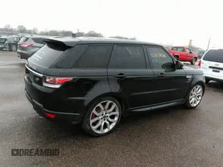 2016 Land Rover Range Rover Sport V8 Dynamic with VIN SALWR2EF1GA555514, listed as a IAAI auction lot 36170783 with 94,144 mi miles. Bid and sale history available at carsss.com. Image 4.