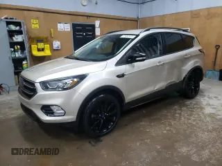 2017 Ford Escape Titanium with VIN 1FMCU9JD8HUB06106, listed as a Copart auction lot 47662825 with 53,523 mi miles and Clean Title. Bid and sale history available at carsss.com. Image 1.