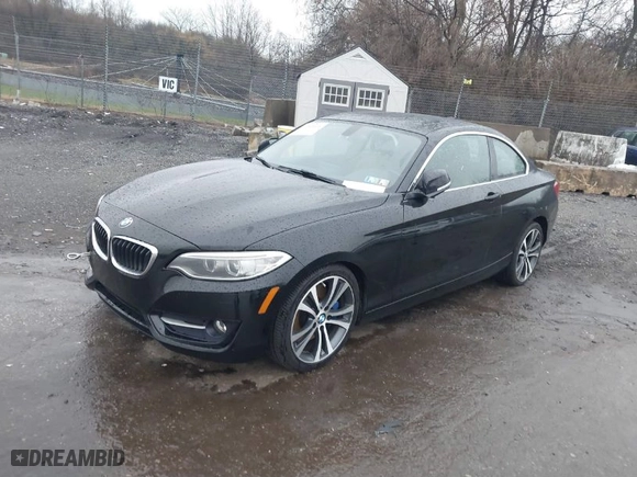 2015 BMW 2 Series 228i xDrive with VIN WBA1G9C50FVX96740, listed as a IAAI auction lot 41868568 with NaN miles. Bid and sale history available at carsss.com. Image 2.