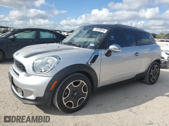 2013 MINI Paceman S z VIN WMWSS5C56DWN49287, wystawiony jako Copart lot #71075014 z przebiegiem 97 292 mil mil oraz Szkoda całkowita • Salvage title. Historia ofert i sprzedaży dostępna na DreamBid. Obrazek 1.