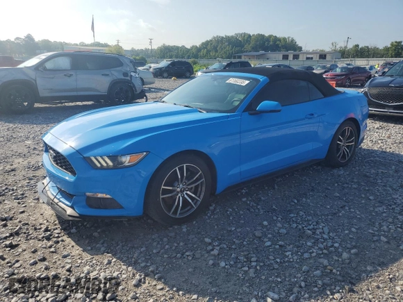 2017 Ford Mustang EcoBoost Premium с VIN 1FATP8UH4H5296037, выставлен на аукционе Copart как лот 61166595 с пробегом 50 282 миль миль и Списание • Salvage title. История ставок и продаж доступна на DreamBid. Изображение 1.