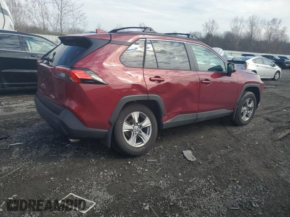 2024 Toyota RAV4 XLE with VIN 2T3P1RFVXRW466952, listed as a Copart auction lot 53199425 with 9,429 mi miles and Salvage Title. Bid and sale history available at carsss.com. Image 3.