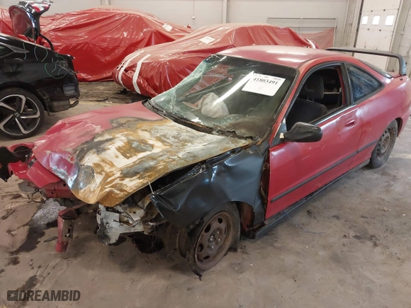 1994 Acura Integra RS with VIN JH4DC4348RS007390, listed as a IAAI auction lot 41803491 with 370,165 mi miles. Bid and sale history available at carsss.com. Image 6.