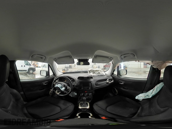 2017 Jeep Renegade Altitude with VIN ZACCJBBB6HPE49807, listed as a Copart auction lot 55518865 with 80,452 mi miles and Non repairable. Bid and sale history available at DreamBid. Image 15.