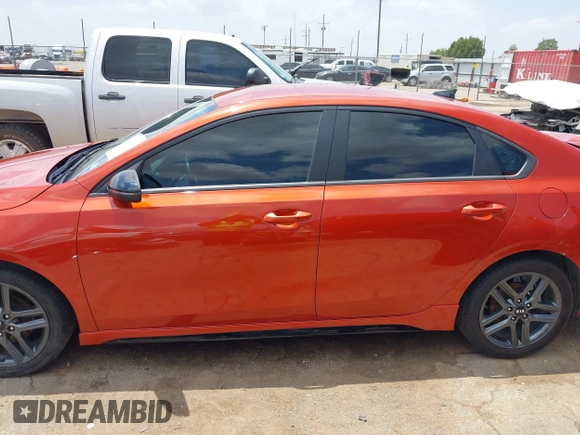 2021 Kia Forte GT-Line with VIN 3KPF34AD5ME367970, listed as a IAAI auction lot 42419374 with 40,154 mi miles and . Bid and sale history available at DreamBid. Image 14.