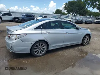 2012 Hyundai Sonata Limited z VIN 5NPEC4AB4CH455218, wystawiony jako Copart lot #60414585 z przebiegiem 195 817 mil mil oraz Szkoda całkowita • Salvage title. Historia ofert i sprzedaży dostępna na DreamBid. Obrazek 3.