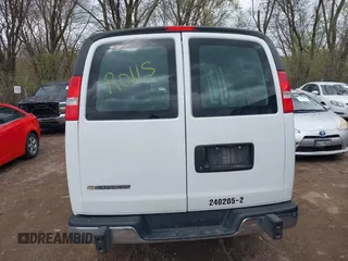 2021 Chevrolet Express Cargo Van with VIN 1GCWGAF77M1204620, listed as a IAAI auction lot 41933567 with 51,880 mi miles. Bid and sale history available at carsss.com. Image 16.