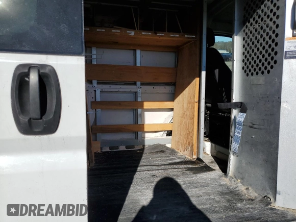 2016 Ram ProMaster Cargo with VIN 3C6TRVAG6GE116601, listed as a Copart auction lot 45022335 with Not Provided miles and Salvage Title. Bid and sale history available at DreamBid. Image 10.