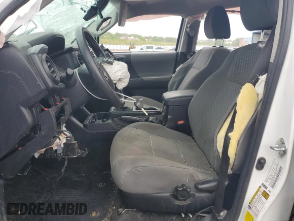 2021 Toyota Tacoma SR with VIN 3TMCZ5AN7MM450757, listed as a Copart auction lot 59021405 with Not provided miles and Salvage title. Bid and sale history available at DreamBid. Image 7.