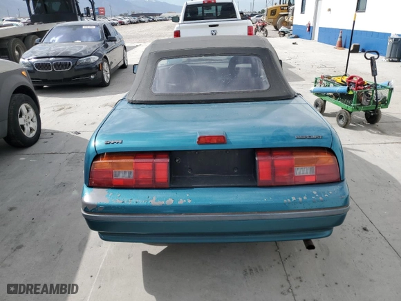 1992 Mercury Capri with VIN 6MPCT01Z1N8604028, listed as a Copart auction lot 76045794 with 719,364 mi miles and Salvage Title. Bid and sale history available at carsss.com. Image 6.