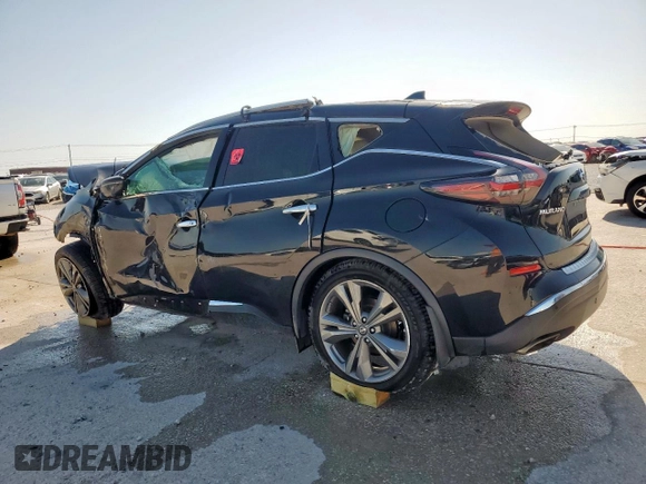 2019 Nissan Murano Platinum z VIN 5N1AZ2MJ4KN110818, wystawiony jako Copart lot #51916645 z przebiegiem Nie podano mil oraz Nie do naprawy • Non repairable. Historia ofert i sprzedaży dostępna na DreamBid. Obrazek 2.