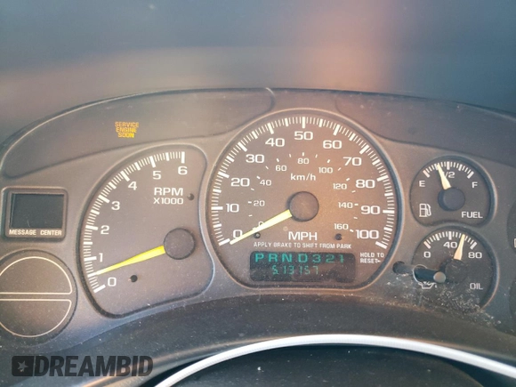 2000 Chevrolet Silverado 1500 LS with VIN 2GCEC19V3Y1143350, listed as a Copart auction lot 85902734 with 513,157 mi miles and Salvage Title. Bid and sale history available at carsss.com. Image 9.