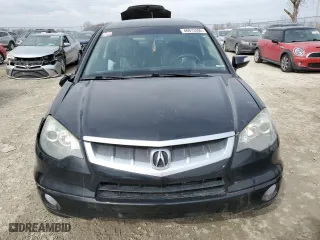 2007 Acura RDX Tech Pkg with VIN 5J8TB18577A010916, listed as a Copart auction lot 46912495 with 166,484 mi miles and Salvage Title. Bid and sale history available at carsss.com. Image 5.