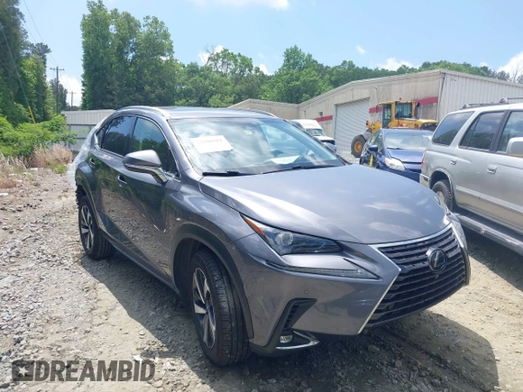 2019 Lexus NX 300 with VIN JTJYARBZ6K2118820, listed as a IAAI auction lot 42206511 with 82,480 mi miles and . Bid and sale history available at DreamBid. Image 1.