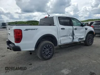 2022 Ford Ranger XL with VIN 1FTER4EH3NLD09405, listed as a Copart auction lot 55396315 with 66,501 mi miles and Salvage title. Bid and sale history available at DreamBid. Image 3.