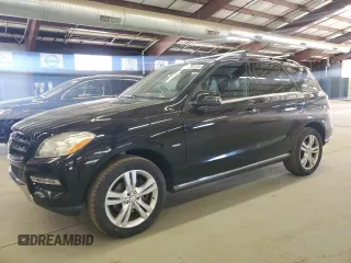 2012 Mercedes-Benz M with VIN 4JGDA5HB5CA024077, listed as a Copart auction lot 55298135 with 188,957 mi miles and Clean Title. Bid and sale history available at carsss.com. Image 1.