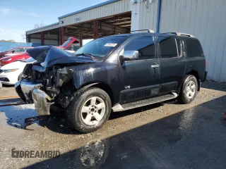 2006 Nissan Armada LE z VIN 5N1AA08A76N704895, wystawiony jako Copart lot #43348725 z przebiegiem 347 843 mil mil oraz Szkoda całkowita • Salvage title. Historia ofert i sprzedaży dostępna na DreamBid. Obrazek 1.