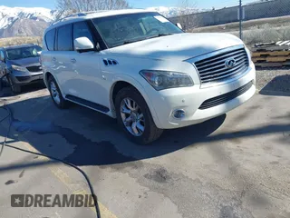2014 Infiniti QX80 with VIN JN8AZ2NE8E9064773, listed as a IAAI auction lot 41902629 with 142,331 mi miles. Bid and sale history available at carsss.com. Image 1.