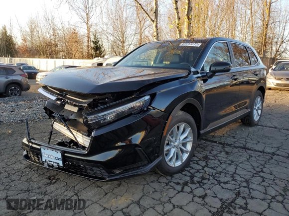 2025 Honda CR-V EX-L with VIN 5J6RS4H74SL011279, listed as a Copart auction lot 89018875 with 229 mi miles and Salvage Title. Bid and sale history available at DreamBid. Image 1.