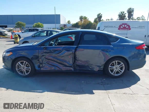 2018 Ford Fusion SE with VIN 3FA6P0HD4JR161780, listed as a IAAI auction lot 42527140 with 89,419 mi miles and . Bid and sale history available at DreamBid. Image 14.