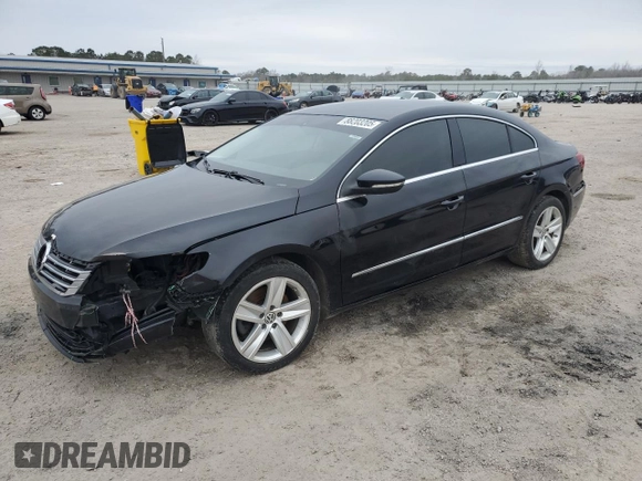 2015 Volkswagen CC Sport with VIN WVWBN7AN3FE804351, listed as a Copart auction lot 88203205 with 148,571 mi miles and Salvage Title. Bid and sale history available at DreamBid. Image 1.