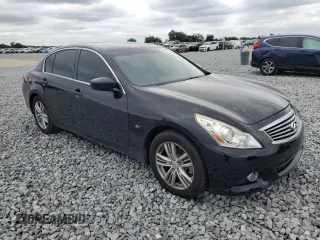 2015 Infiniti Q40 with VIN JN1CV6AP6FM501329, listed as a Copart auction lot 52228975 with 106,941 mi miles and Salvage Title. Bid and sale history available at carsss.com. Image 4.