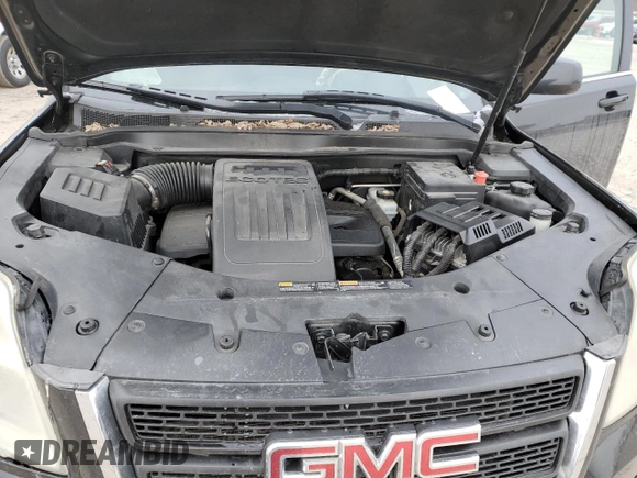 2012 GMC Terrain SLE-1 with VIN 2GKALMEK9C6206219, listed as a Copart auction lot 46154085 with 123,821 mi miles and Salvage Title. Bid and sale history available at carsss.com. Image 12.