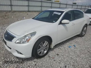 2012 Infiniti G25 x z VIN JN1DV6AR7CM861470, wystawiony jako Copart lot #62828855 z przebiegiem 66 021 mil mil oraz Szkoda całkowita • Salvage title. Historia ofert i sprzedaży dostępna na DreamBid. Obrazek 1.