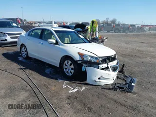 2009 Honda Accord EX-L with VIN 1HGCP36889A047955, listed as a IAAI auction lot 41777326 with 80,312 mi miles and . Bid and sale history available at DreamBid. Image 1.