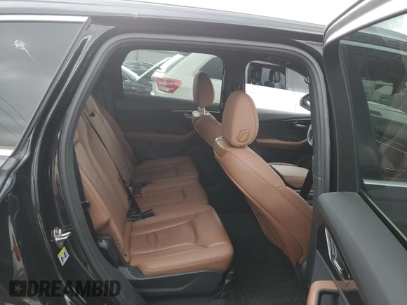 2020 Audi Q7 Premium with VIN WA1AXAF76LD010727, listed as a Copart auction lot 49677003 with 50,142 mi miles. Bid and sale history available at carsss.com. Image 11.