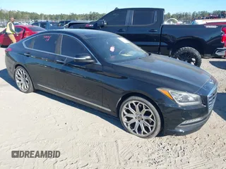 2017 Genesis G80 3.8L с VIN KMHGN4JE8HU171757, выставлен на аукционе IAAI как лот 41268186 с пробегом 175 305 миль миль и . История ставок и продаж доступна на DreamBid. Изображение 1.