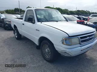 1997 Ford Ranger XLT with VIN 1FTCR10A9VUC16270, listed as a IAAI auction lot 41711036 with 172,726 mi miles. Bid and sale history available at carsss.com. Image 6.