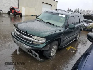 2001 Chevrolet Tahoe LS with VIN 1GNEK13T61R107358, listed as a Copart auction lot 50200175 with 263,668 mi miles and Salvage Title. Bid and sale history available at carsss.com. Image 1.