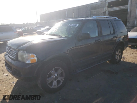 2003 Ford Explorer Limited с VIN 1FMDU75W83UA44235, выставлен на аукционе Copart как лот 82143684 с пробегом 215 664 миль миль и Списание • Salvage title. История ставок и продаж доступна на DreamBid. Изображение 1.