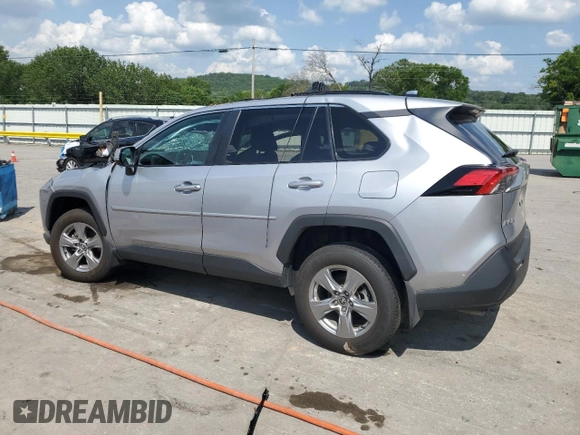 2024 Toyota RAV4 XLE with VIN 2T3P1RFV2RC435325, listed as a Copart auction lot 64044865 with 14,054 mi miles and Salvage title. Bid and sale history available at DreamBid. Image 2.