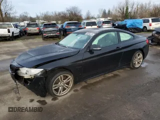 2014 BMW 4 Series 428i xDrive with VIN WBA3N9C51EF721133, listed as a Copart auction lot 86808274 with Not Provided miles and Salvage Title. Bid and sale history available at carsss.com. Image 1.