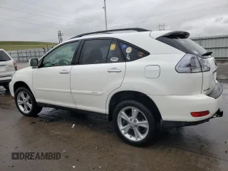 2008 Lexus RX 400h with VIN JTJHW31U382857124, listed as a Copart auction lot 54264275 with 241,588 mi miles and Salvage Title. Bid and sale history available at DreamBid. Image 2.