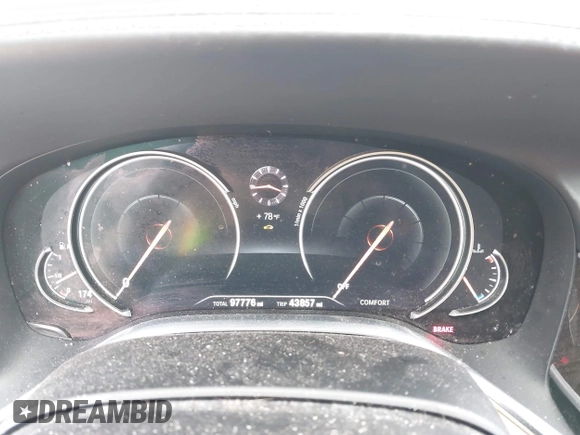 2016 BMW 7 Series 750i xDrive with VIN WBA7F2C58GG418482, listed as a IAAI auction lot 41931831 with 97,776 mi miles and . Bid and sale history available at DreamBid. Image 7.