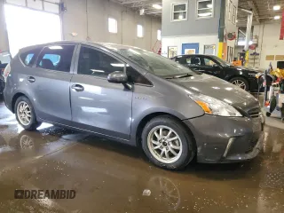 2012 Toyota Prius Two with VIN JTDZN3EU9C3044510, listed as a Copart auction lot 57397995 with 120,643 mi miles and Salvage Title. Bid and sale history available at DreamBid. Image 4.