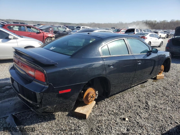 2013 Dodge Charger SXT Plus with VIN 2C3CDXHG1DH503263, listed as a Copart auction lot 49857605 with 181,676 mi miles and Salvage Title. Bid and sale history available at carsss.com. Image 3.