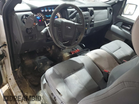 2013 Ford F-150 XL with VIN 1FTMF1EM8DFD09686, listed as a Copart auction lot 87580895 with 352,762 mi miles and Salvage Title. Bid and sale history available at DreamBid. Image 8.