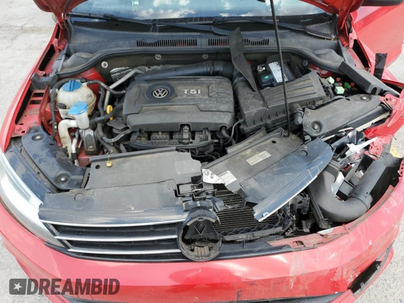 2016 Volkswagen Jetta Sport with VIN 3VWD17AJ8GM334232, listed as a Copart auction lot 54895815 with 146,515 mi miles and Salvage title. Bid and sale history available at DreamBid. Image 11.