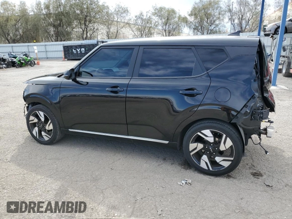 2023 Kia Soul GT-Line with VIN KNDJ53AU5P7843587, listed as a Copart auction lot 48589915 with 28,719 mi miles and Salvage Title. Bid and sale history available at carsss.com. Image 2.