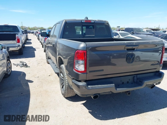 2020 Ram 1500 Big Horn with VIN 1C6SRFFT7LN234816, listed as a IAAI auction lot 41816862 with 104,120 mi miles. Bid and sale history available at carsss.com. Image 3.