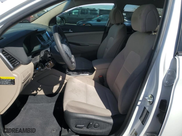 2017 Hyundai Tucson SE with VIN KM8J33A49HU564566, listed as a Copart auction lot 50949125 with 41,290 mi miles and Salvage Title. Bid and sale history available at carsss.com. Image 7.