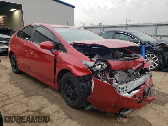 2013 Toyota Prius One with VIN JTDKN3DU8D5695524, listed as a Copart auction lot 82111264 with 121,977 mi miles and Salvage Title. Bid and sale history available at DreamBid. Image 4.