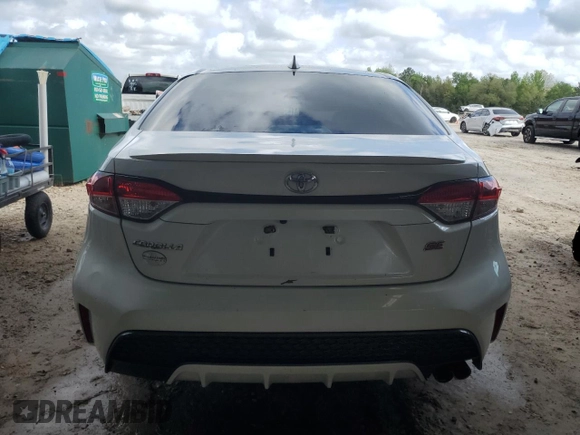 2020 Toyota Corolla SE with VIN 5YFP4RCE9LP044586, listed as a Copart auction lot 51448615 with 84,801 mi miles and Non Repairable. Bid and sale history available at carsss.com. Image 6.